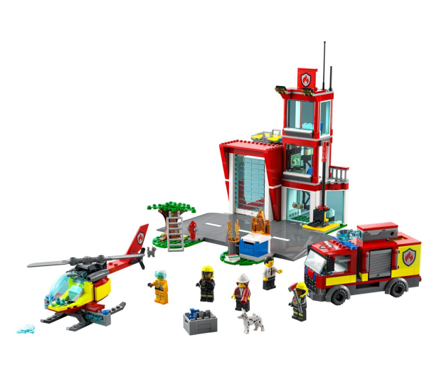 LEGO City 60320 Remiza strażacka - 1032211 - zdjęcie 5
